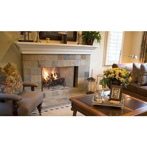 Superior 38" Traditional Wood Burning Fireplace, Fully Insulated Firebox - WRT3538WS - Backyard Provider