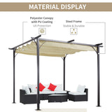 Outsunny 10'x10' Outdoor Patio Classic Pergola - 84C-093