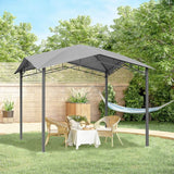 Outsunny 10' x 10' Soft Top Patio Gazebo Outdoor Canopy - 84C-113