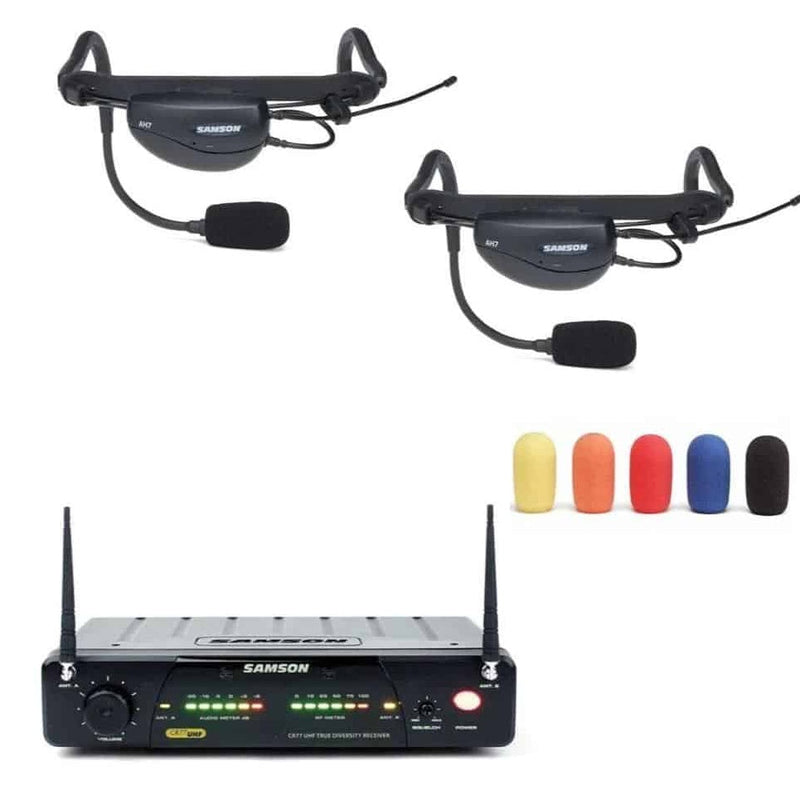 Samson Airline 77 Wireless Microphone Bundle - Sw7a7sqe