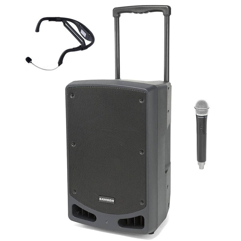 Samson Expedition Xp312w Portable Pa with Handheld and Ah8 Splash-Resistant Headset - XP312WAH8-AV