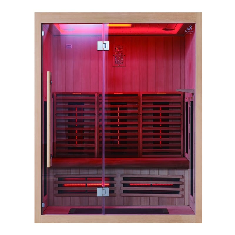 Sauna Hammam BOREAL® SIGNATURE 160 FULL SPECTRUM INFRARED SAUNA - 160X120X205 - PRE ORDER MAY2023