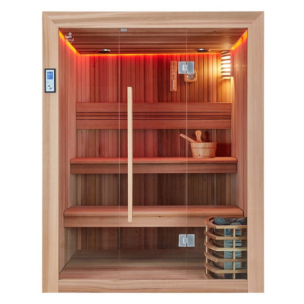 Sauna Hammam SAUNA BOREAL® EVASION 165 - 4 PLACES - 165*165*210 - PREORDER JULY 2023