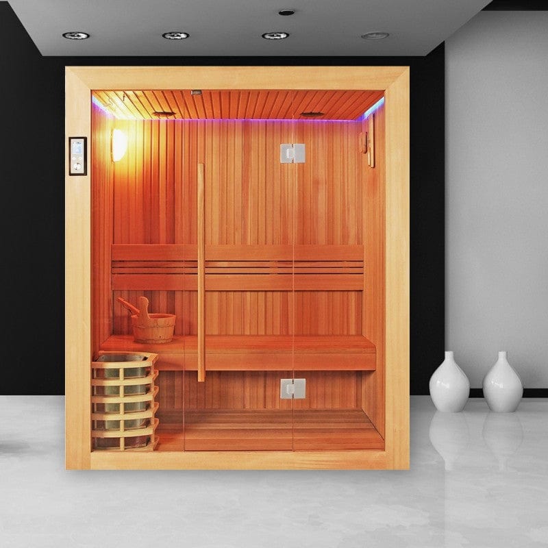 Sauna Hammam SAUNA BOREAL® EVASION 180 - 3/4 PLACES - 180*120*190 - PREORDER JULY 2023