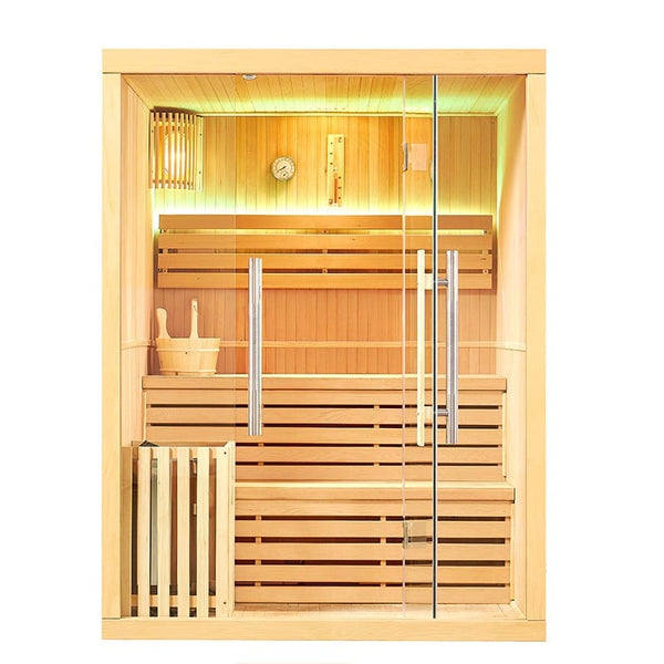 Sauna Hammam FINNISH SAUNA NORDICA® VAPOR V23 2 TO 3 PLACES - 150 X 120 X H.200 - MK51561861