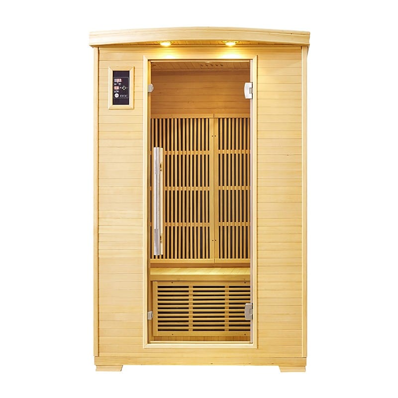 Sauna Hammam NORDICA® CARBONE IR2 infrared sauna - 2 PLACES 120x100 - MK51562016