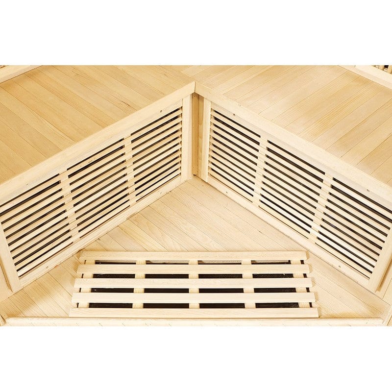 Sauna Hammam NORDICA® CARBONE IR34 INFRARED SAUNA 3 TO 4 PLACES 150X150