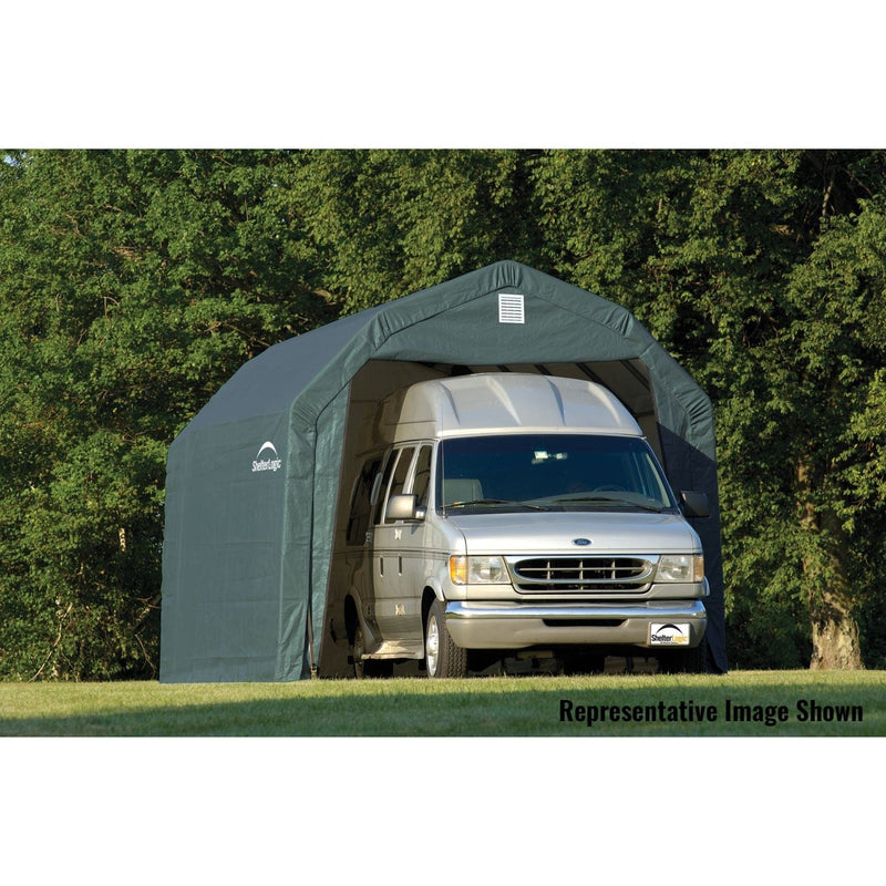 ShelterLogic | ShelterCoat 12 x 24 x 9 ft. Garage Barn Green STD