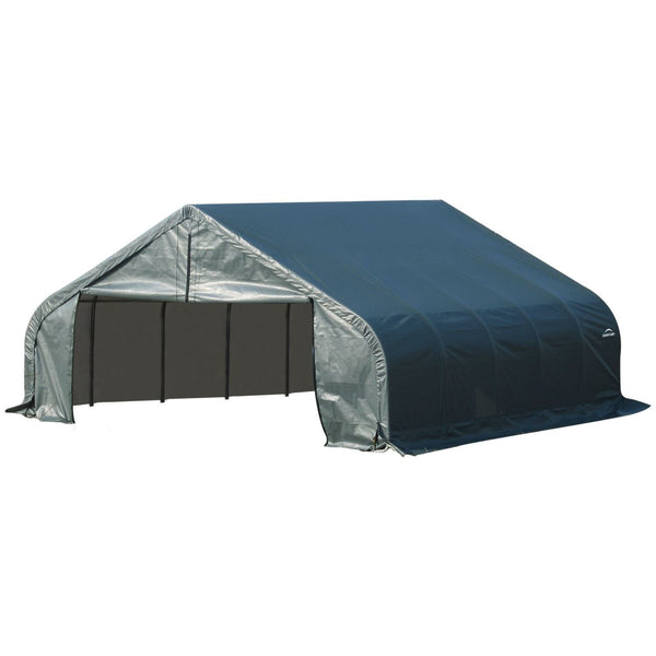 ShelterLogic | ShelterCoat 18 x 20 ft. Garage Peak Green STD