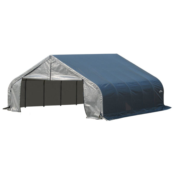 ShelterLogic | ShelterCoat 18 x 28 ft. Garage Peak Gray STD