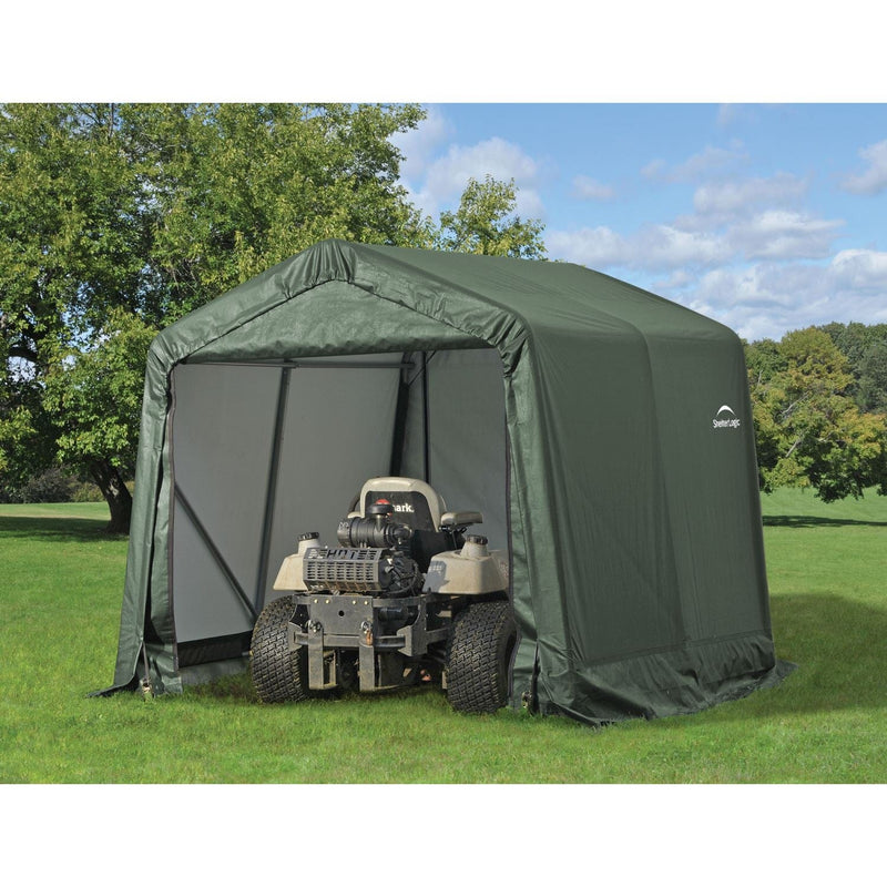 ShelterLogic | ShelterCoat 10 x 16 ft. Garage Peak Green STD