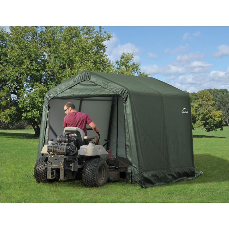 ShelterLogic | ShelterCoat 10 x 8 ft. Garage Peak Green STD