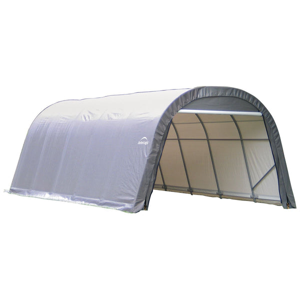 ShelterLogic | ShelterCoat 12 x 20 ft. Wind and Snow Rated Garage Round Gray STD