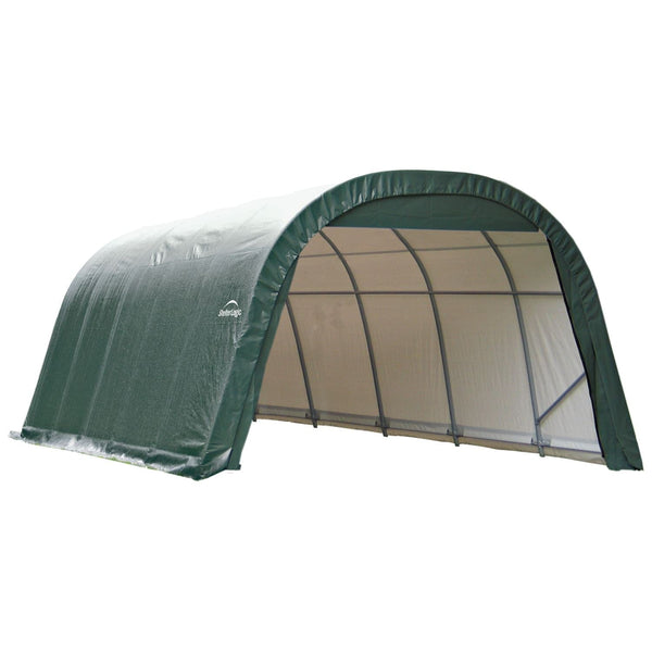 ShelterLogic | ShelterCoat 12 x 24 x 8 ft. Wind and Snow Rated Garage Round Green STD