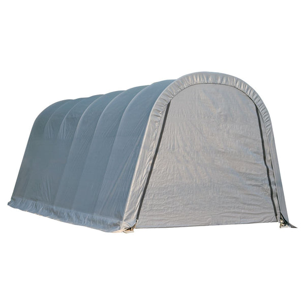 ShelterLogic | ShelterCoat 13 x 20 ft. Wind and Snow Rated Garage Round Gray STD