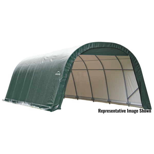 ShelterLogic | ShelterCoat 13 x 28 ft. Wind and Snow Rated Garage Round Green STD