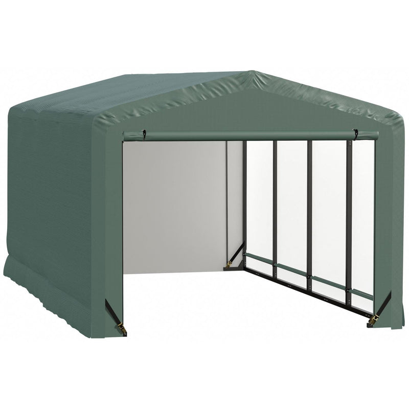 ShelterLogic | ShelterTube Wind and Snow-Load Rated Garage 10x18x8 Green