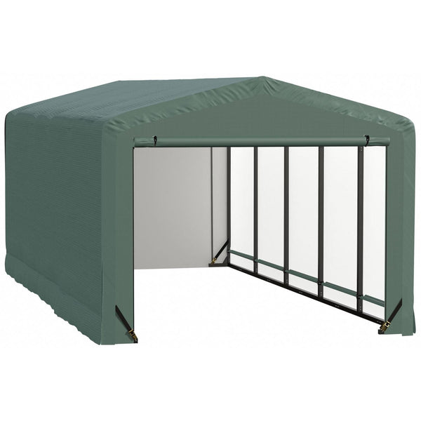 ShelterLogic | ShelterTube Wind and Snow-Load Rated Garage 10x23x8 Green