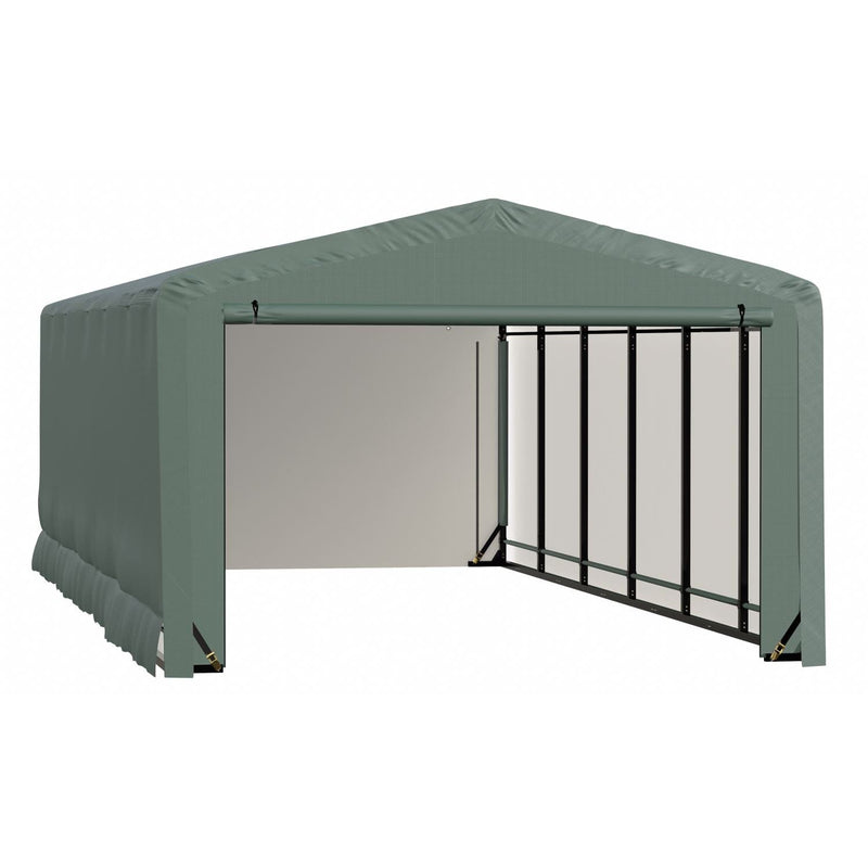 ShelterLogic | ShelterTube Wind and Snow-Load Rated Garage 12x23x8 Green