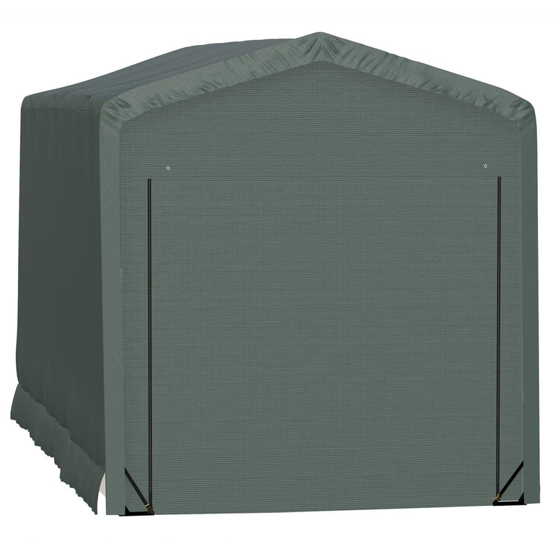 ShelterLogic | ShelterTube Wind and Snow-Load Rated Garage 14x27x16 Green