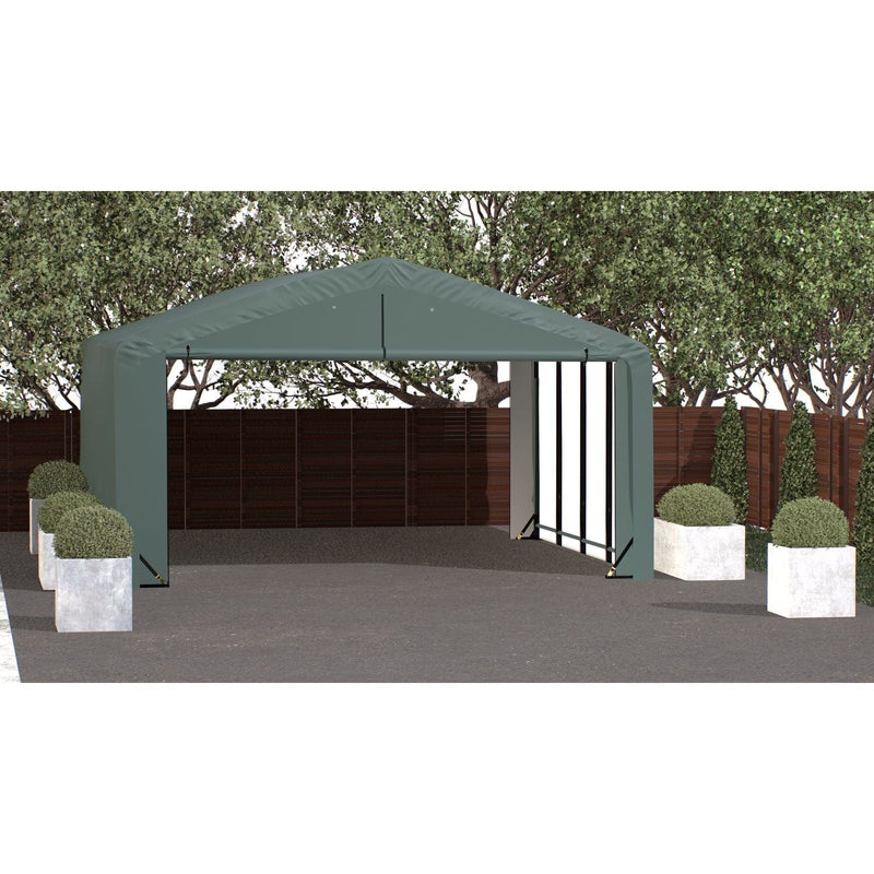 ShelterLogic | ShelterTube Wind and Snow-Load Rated Garage 20x23x10 Green