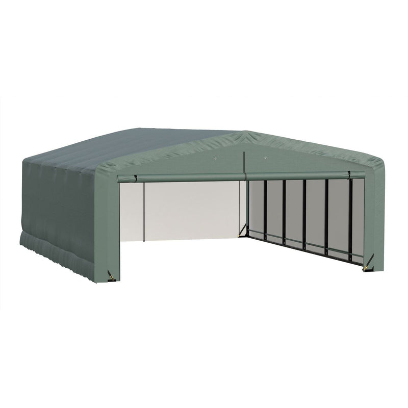 ShelterLogic | ShelterTube Wind and Snow-Load Rated Garage 20x27x10 Green