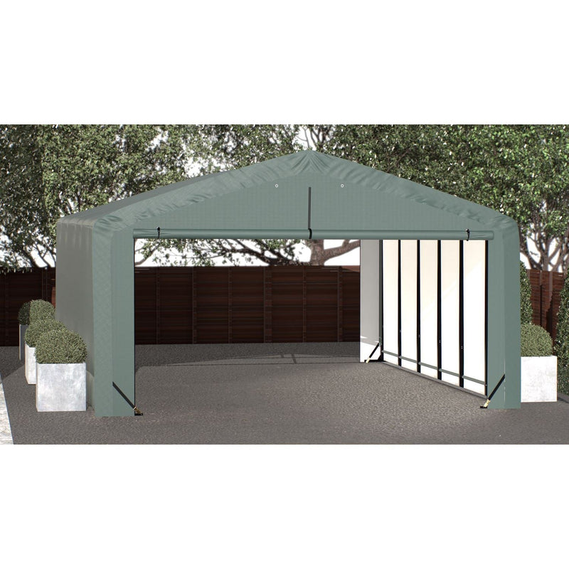 ShelterLogic | ShelterTube Wind and Snow-Load Rated Garage 20x32x10 Green