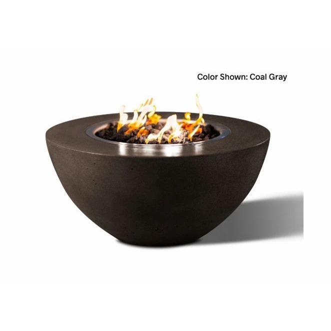 Slick Rock Concrete 34" Oasis Round Fire Bowl with Electronic Ignition - KOF34EING