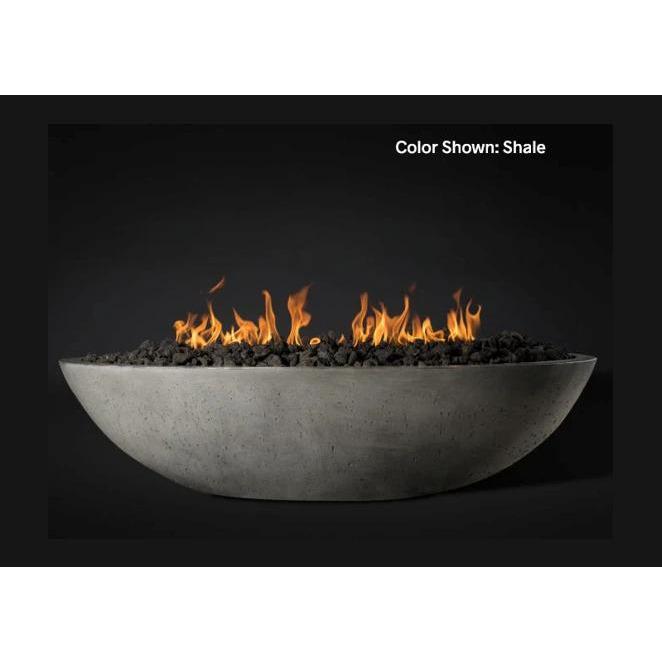 Slick Rock Concrete 60" Oasis Oval Fire Bowl with Electronic Ignition - KOF60EING