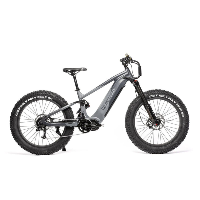 Performer 2023 QuietKat IBEX 1000W 48V Mid Drive Suspension Fat Tire Electric Bike