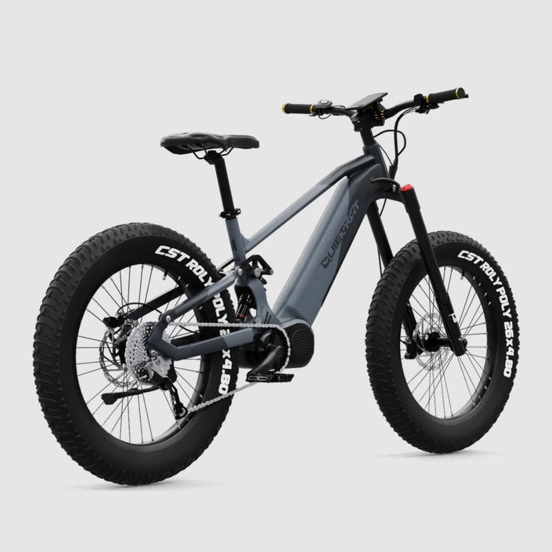 Performer 2023 QuietKat IBEX 1000W 48V Mid Drive Suspension Fat Tire Electric Bike