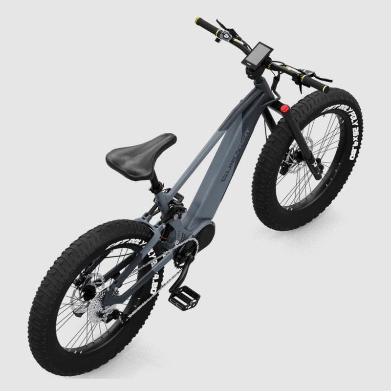 Performer 2023 QuietKat IBEX 1000W 48V Mid Drive Suspension Fat Tire Electric Bike