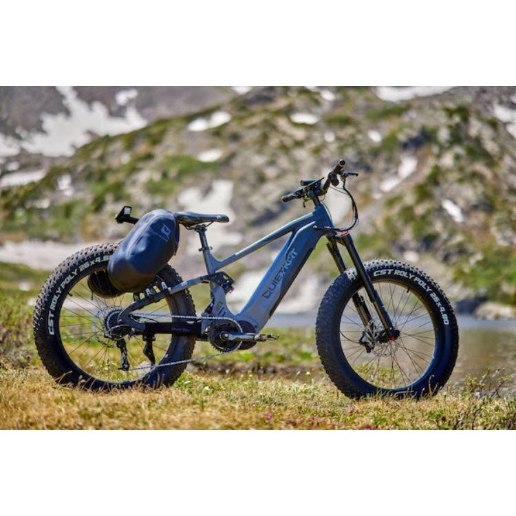 2023 QuietKat IBEX 1000W 48V Mid Drive Suspension Fat Tire Electric Bike