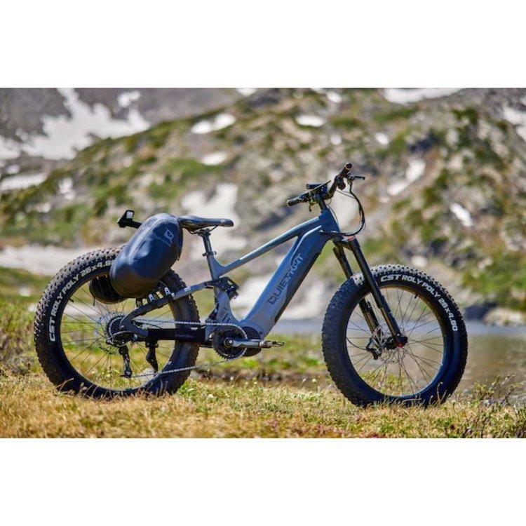 Performer 2023 QuietKat IBEX 1000W 48V Mid Drive Suspension Fat Tire Electric Bike