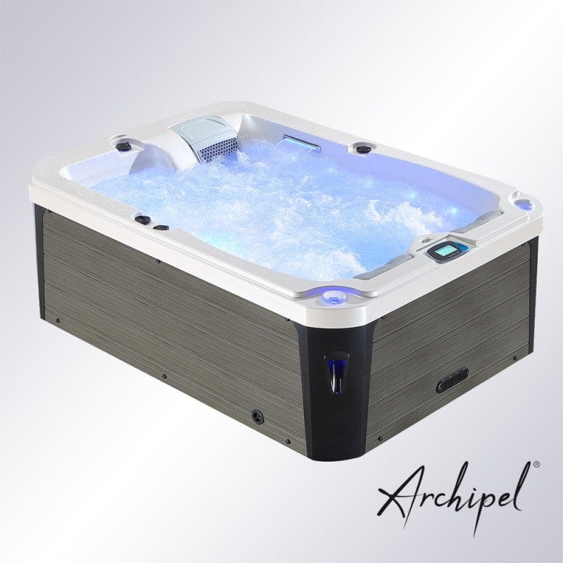 Sauna Hammam - ARCHIPEL® GT2 2-SEATER ELONGATED SPA PEARL WHITE - THERAPEUTIC SPA BALBOA 210X148 - MK53015978