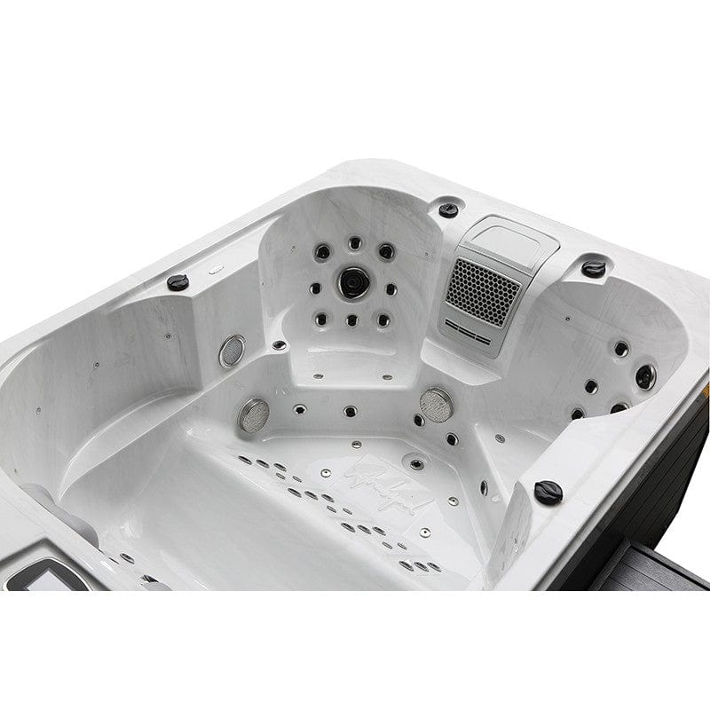 Sauna Hammam - ARCHIPEL® GT4 PEARL WHITE 2 TO 4 SEATER COMPACT HOT TUB - BALBOA® THERAPEUTIC SPA 215 X 160 CM - MK530177691