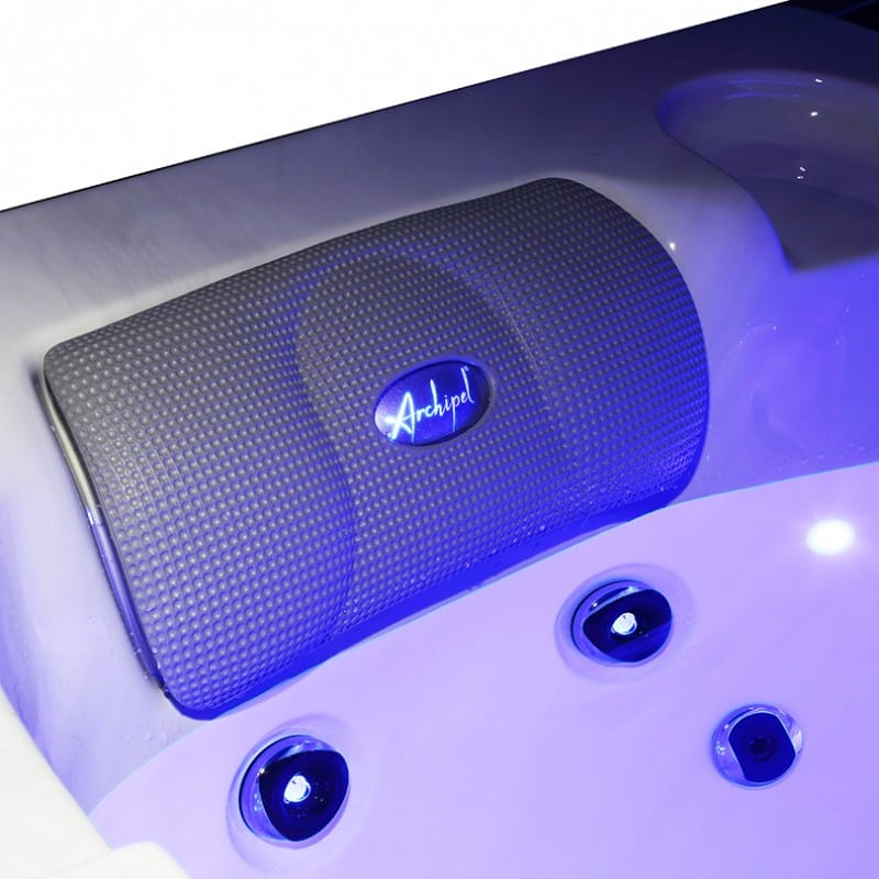 Sauna Hammam - ARCHIPEL® GT4 PEARL WHITE 2 TO 4 SEATER COMPACT HOT TUB - BALBOA® THERAPEUTIC SPA 215 X 160 CM - MK530177691