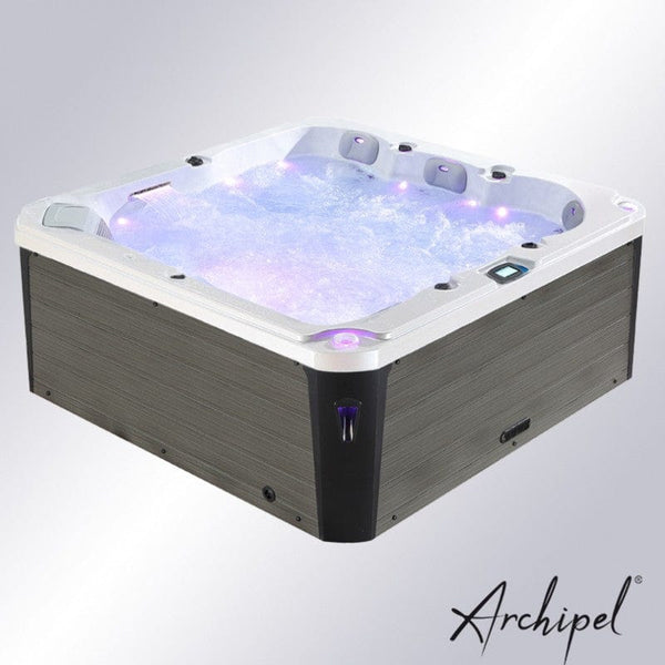 Sauna Hammam - ARCHIPEL® GT5 5-SEATER SPA PEARL WHITE - BALBOA® THERAPEUTIC SPA 215 X 215 CM - MK53016001