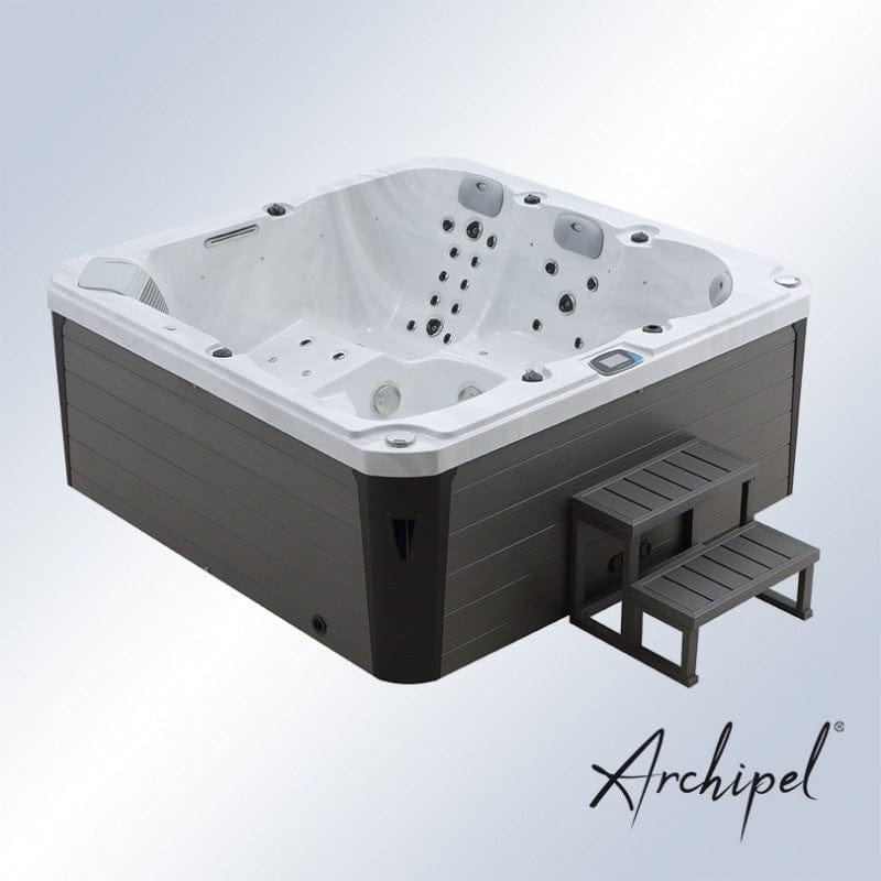 Sauna Hammam - ARCHIPEL® GT5 5-SEATER HOT TUB - BALBOA® THERAPEUTIC SPA 215 X 215 CM - PREORDER June 2023