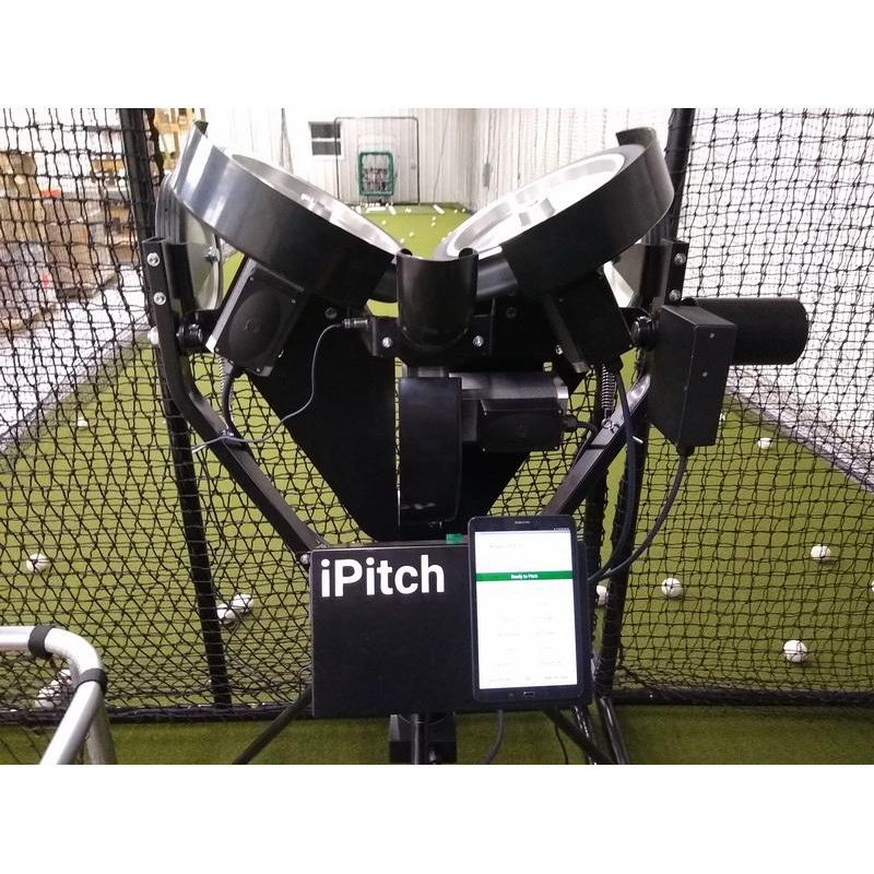 Spinball iPitch Smart Softball 3 Wheel Pitching Machine IPSB