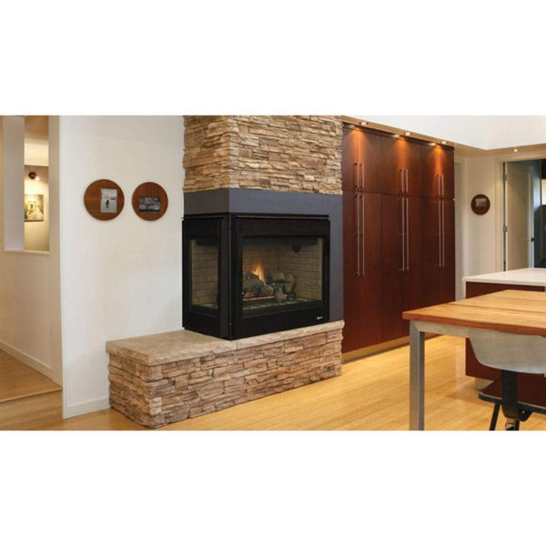 Superior 40" DRT40CR/L Traditional Direct Vent Corner Gas Fireplace - DRT40CRDEN - Backyard Provider