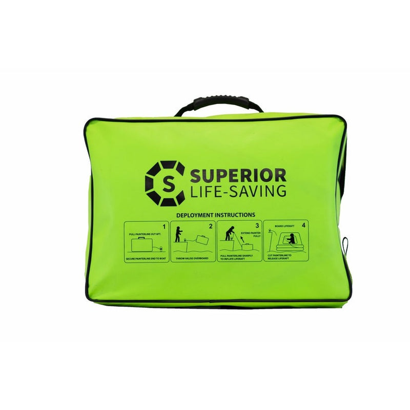 Superior HALO Compact Life Raft, 2-8 Person - HO2