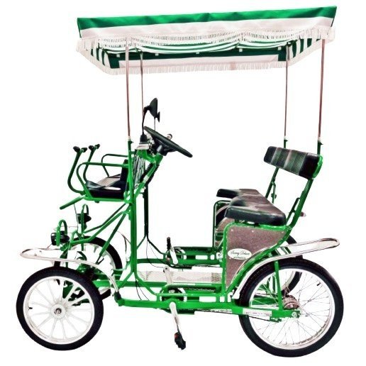 Surrey DELUXE Four Wheel 2 Pedaler 3 Adults 2 Kids Pedal Bike