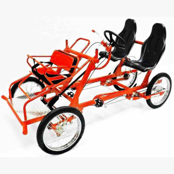 Surrey KOOL KART 4 Wheel Quad Recumbent Quadricycle Pedal Bike