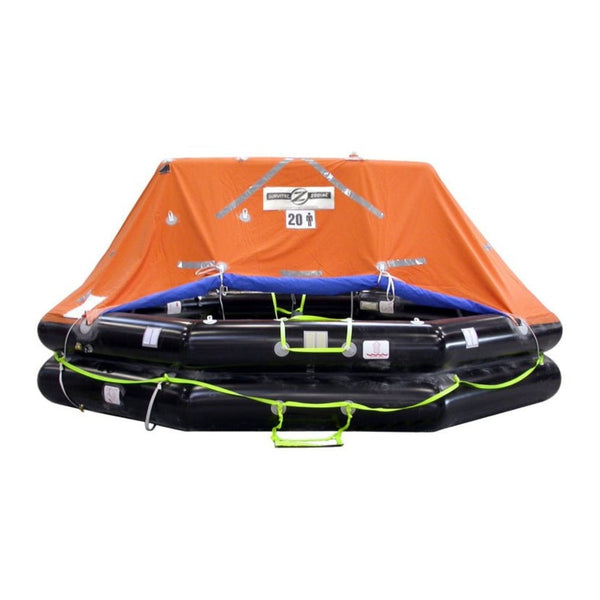 SURVITEC ZODIAC XTREM USCG/SOLAS Approved Life Raft With Cradle, 6 - 16 Person - DRZ31141