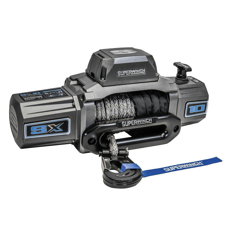 Superwinch SX10SR 10K SYNTHETIC ROPE WINCH - 1710201