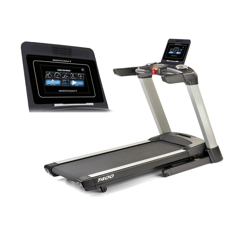 BodyCraft T400 Folding Treadmill - T400-9LCD