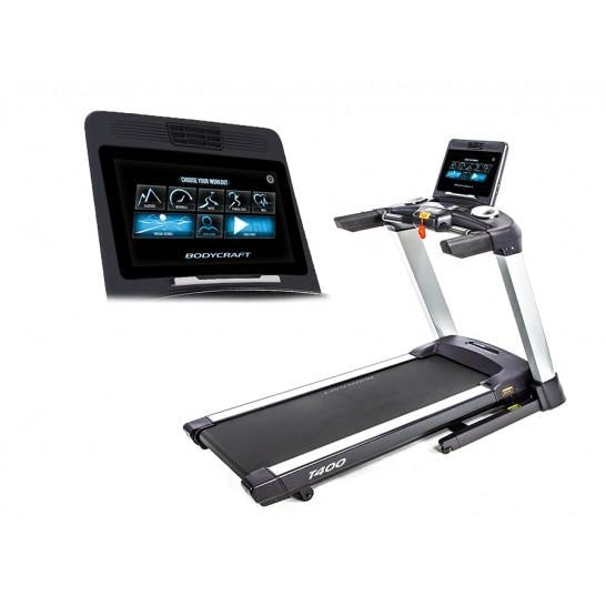 BodyCraft T400 Folding Treadmill - T400-9LCD