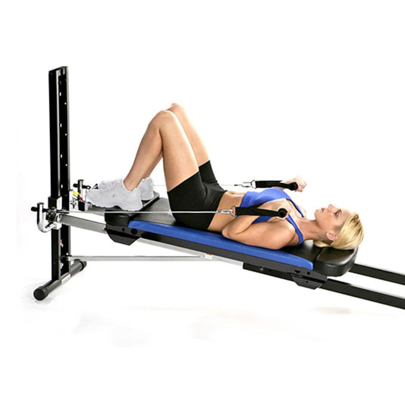 Total Gym XLS Men/Women Universal Fold Home Gym Workout Machine Plus Accessories - 171085