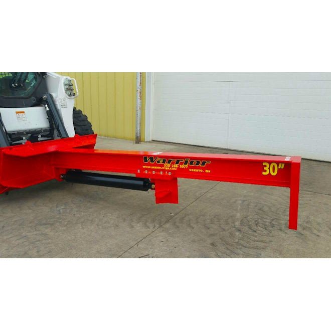 TM Manufacturing Warrior Skid Steer Log Splitter Attachment - TM-Warrior-Single